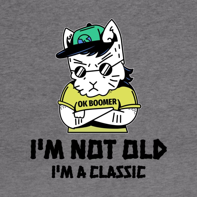 Classic Cat with Attitude by Live.Life.Now